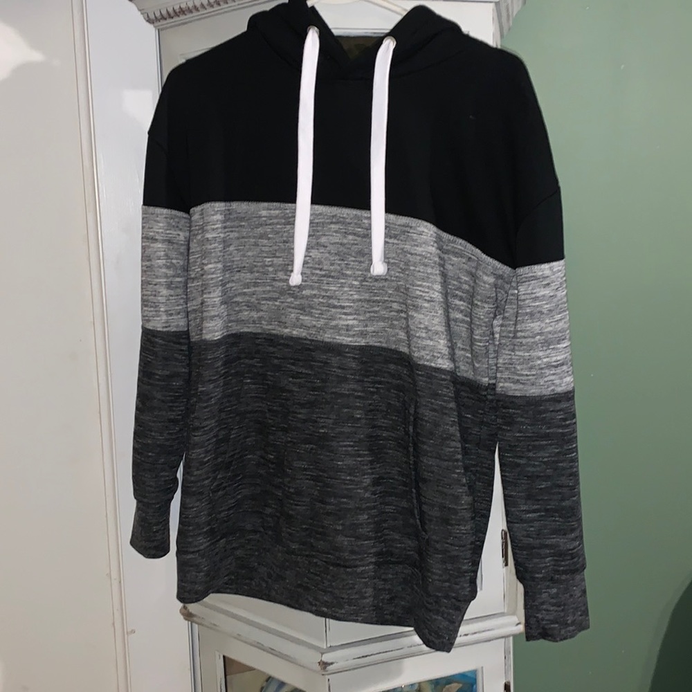 Reflex Black Grey Comfortable Hoodie 💜